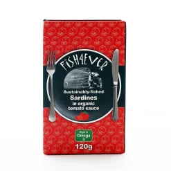 Fish4Ever Sardines In Organic Tomato Sauce 120g