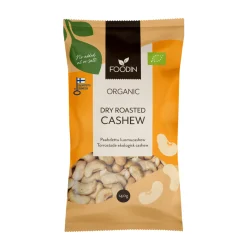 Foodin Organic Dry Roasted Cashews 140G 120g