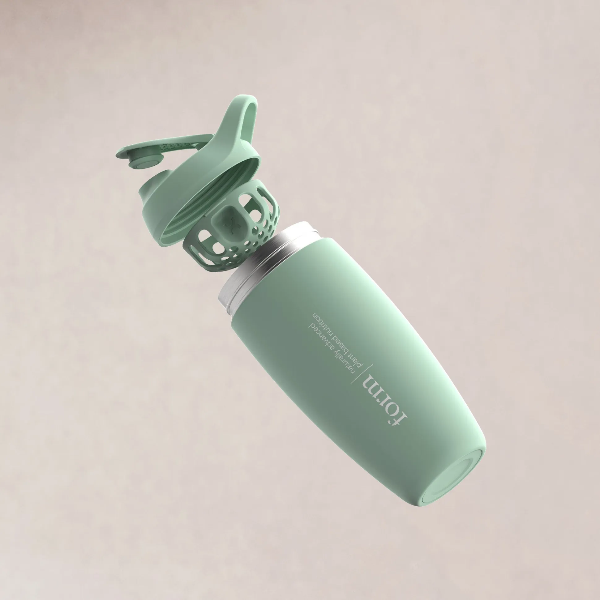 Form Insulated Stainless Steel Shaker - Seagrass Green 500ml