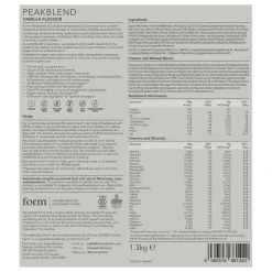 Form Peakblend - Vanilla 1.3kg