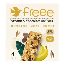Freee Banana & Chocolate Oat Bar 4x35g