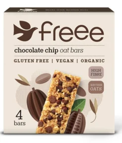 Freee Chocolate Chip Oat Bar 4x35g