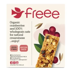 Freee Cranberry Oat Bar 4x35g