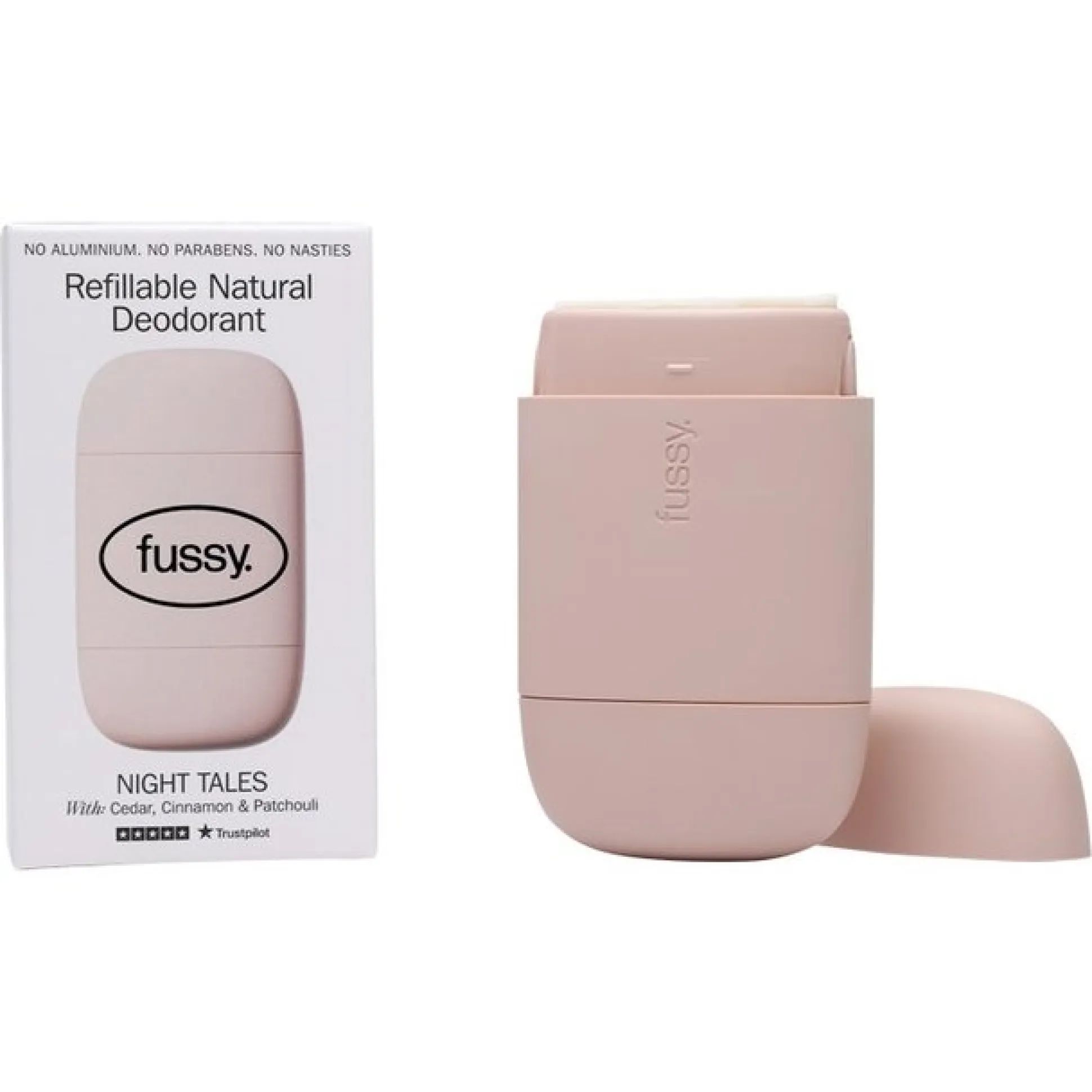 Fussy Natural Refillable Deodorant Night Tales 40g