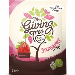 Giving Tree Strawberry Crisps 38g