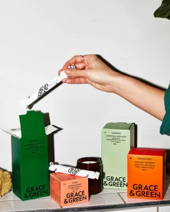 Grace & Green Organic Cotton Applicator Tampons - Super 14 tampons