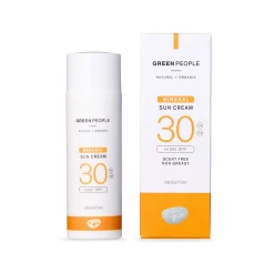 Green People Scent Free 100% Mineral Sun Cream SPF30 50ml