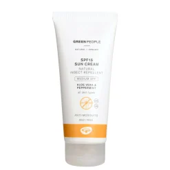 Green People SPF15 Sun Cream With Natural Insect Repellent 100ml