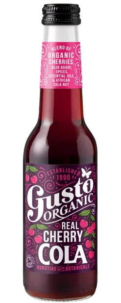 Gusto Organic Real Cherry Cola 275ml