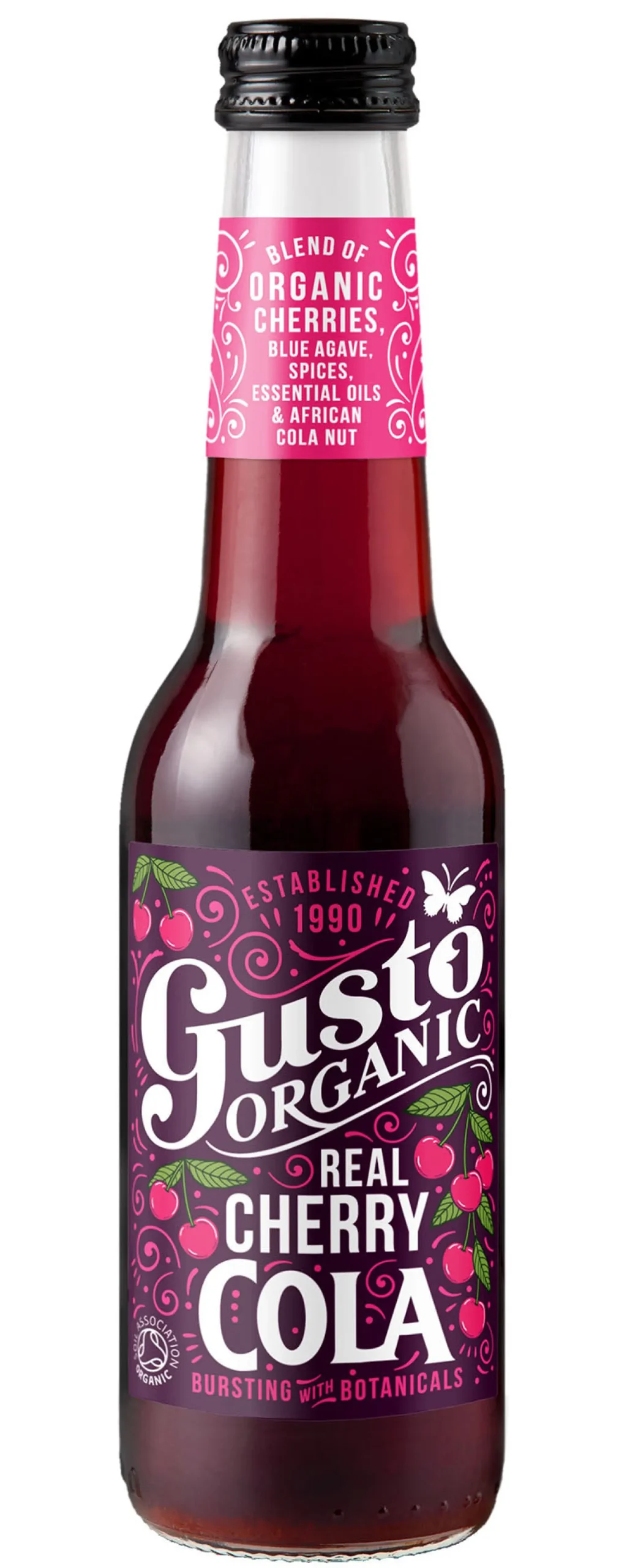 Gusto Organic Real Cherry Cola 275ml