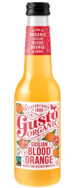 Gusto Organic Sicilian Blood Orange 275ml