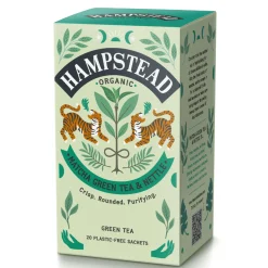 Hampstead Organic Matcha Green Tea and Nettle Tea Bags 20 bags