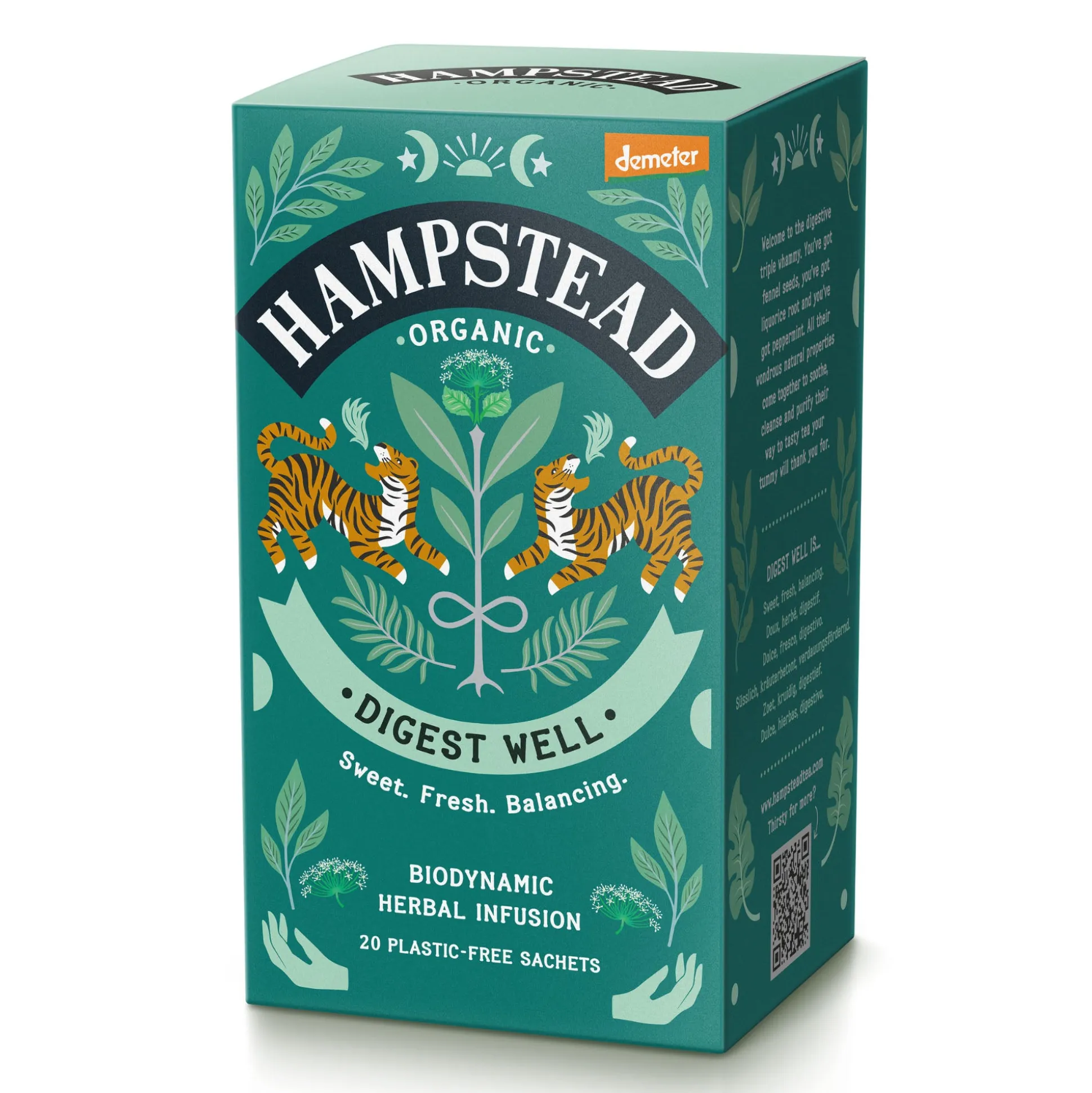 Hampstead Tea Fennel & Peppermint 20 bags