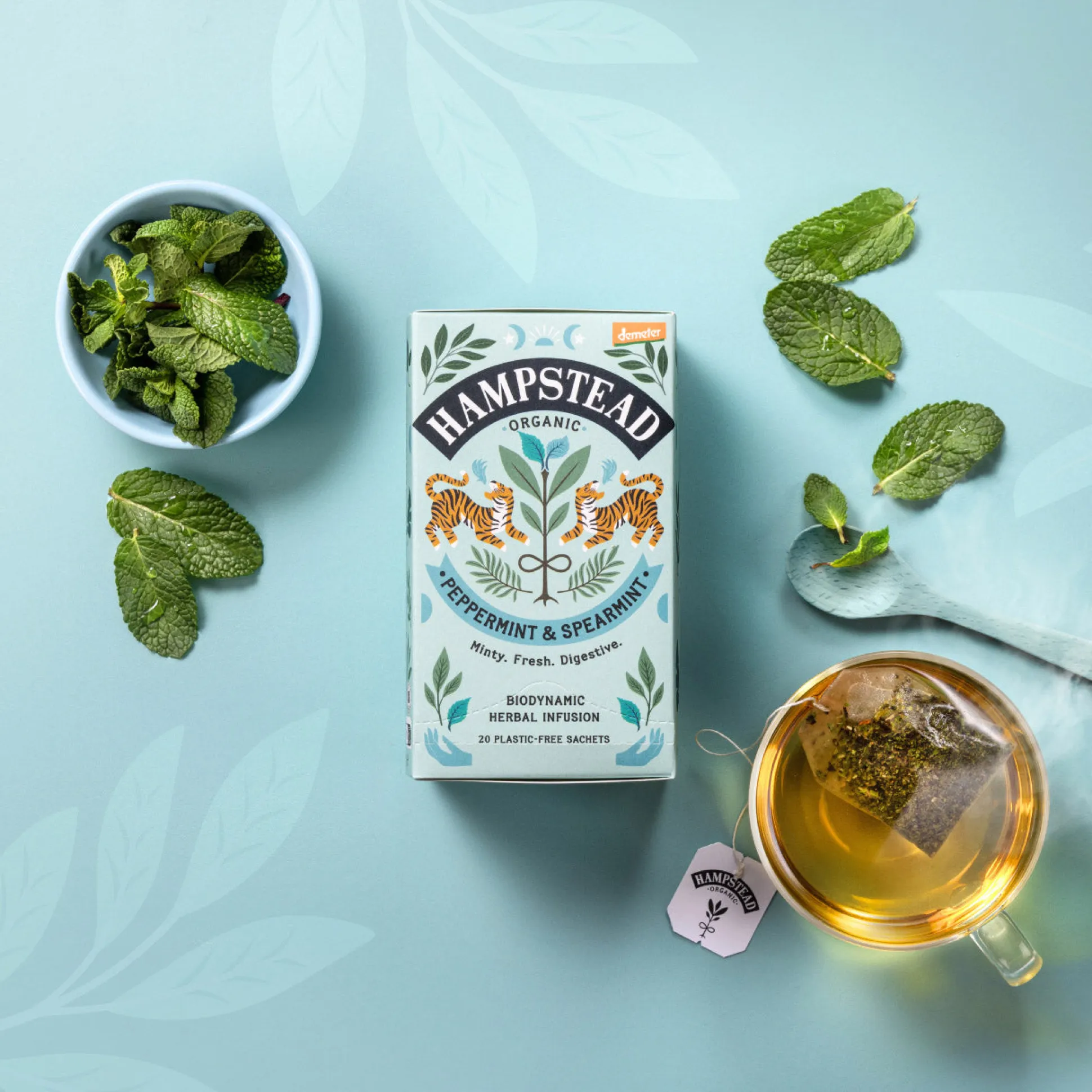 Hampstead TeaPeppermint & Spearmint 20 bags