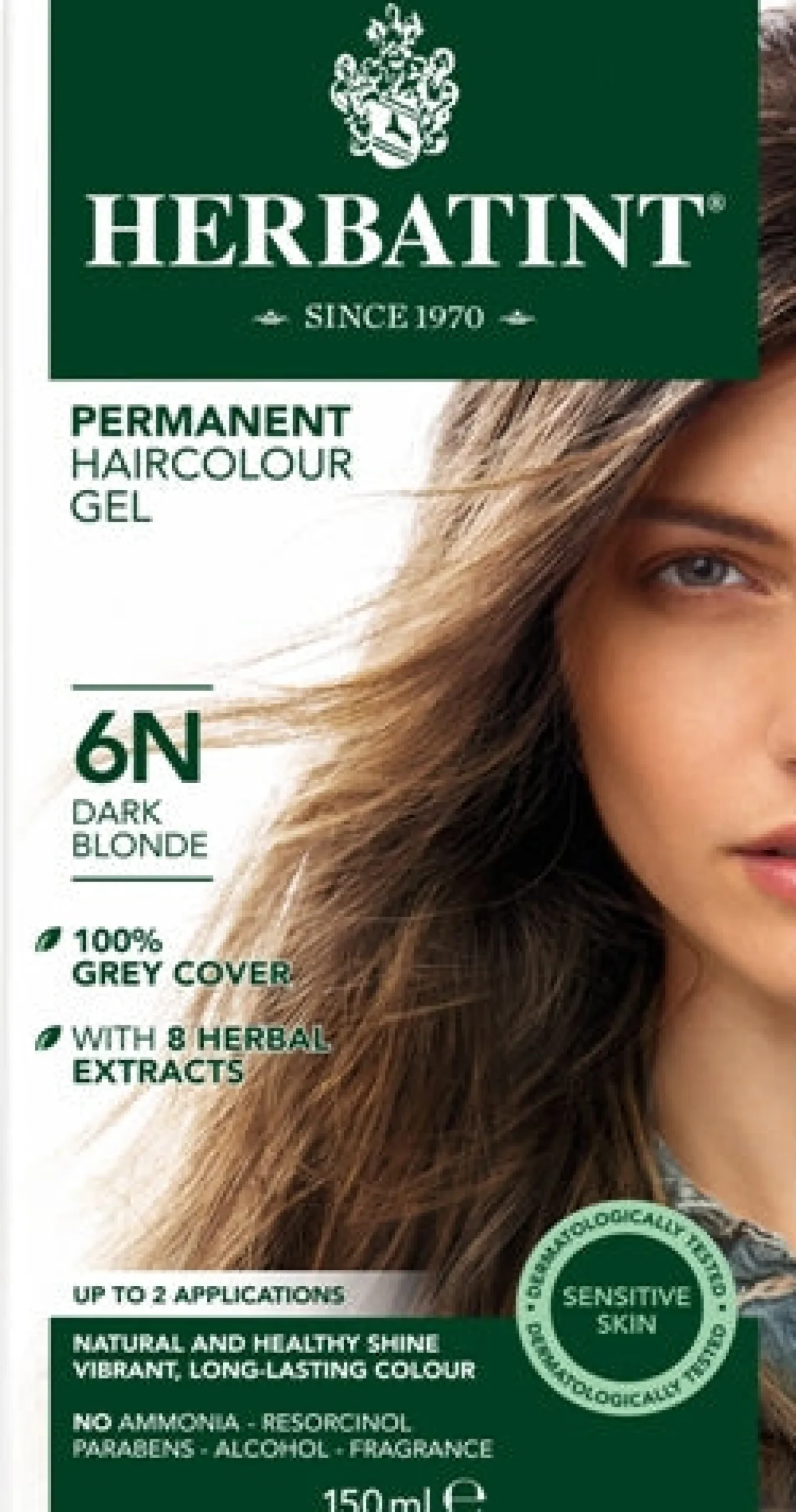 Herbatint Hair Colour Dark Blonde 150ml