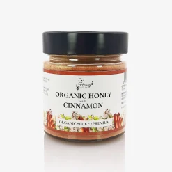 Honey Heaven Organic Honey with Cinnamon 300g