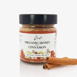 Honey Heaven Organic Honey with Cinnamon 300g
