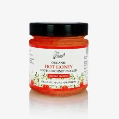 Honey Heaven Organic Hot Honey Infused with Scotch Bonnet 300g