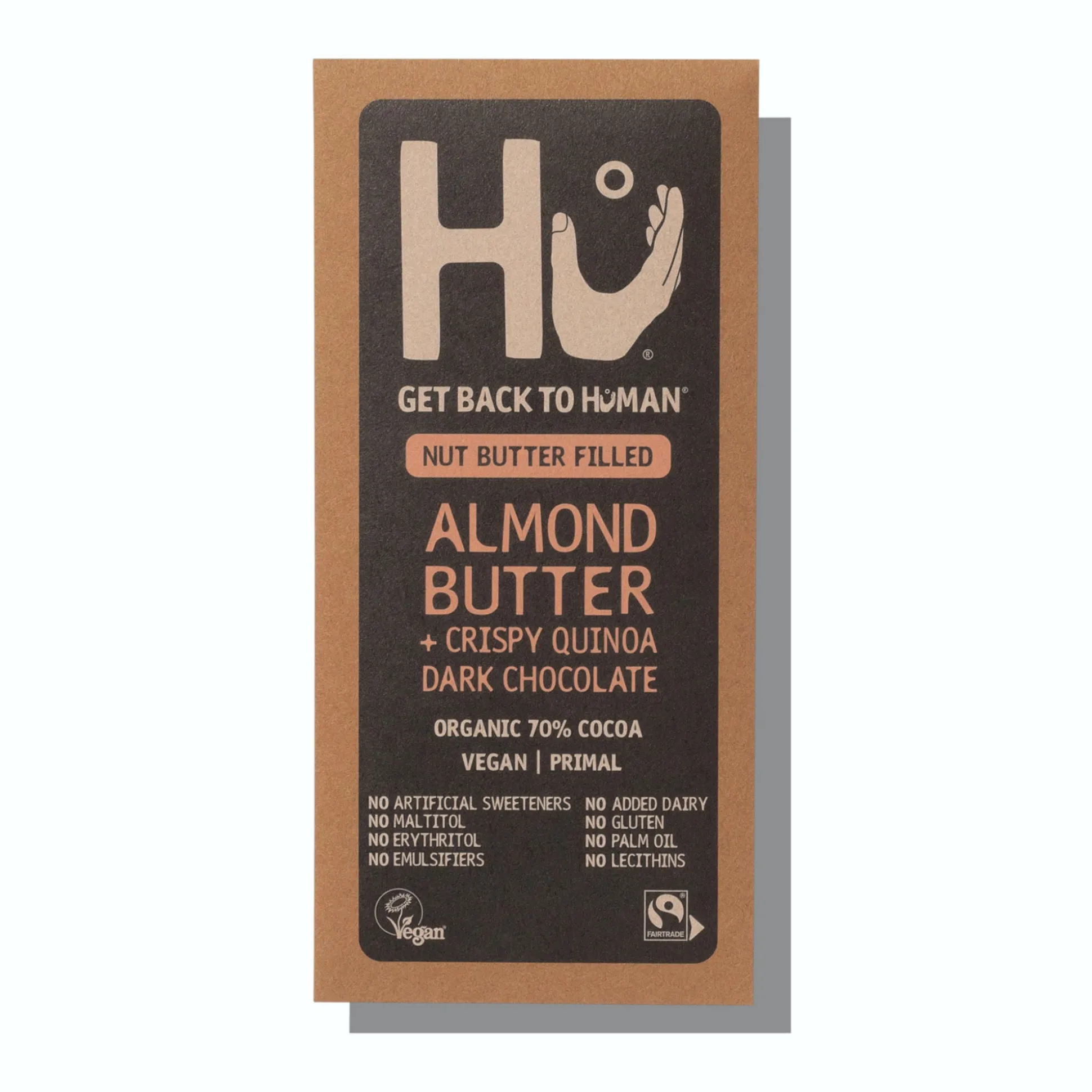 Hu Almond Butter and Crispy Quinoa Dark Chocolate Bar 60g