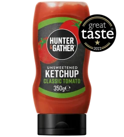 Hunter & Gather Unsweetened Tomato Ketchup 250g