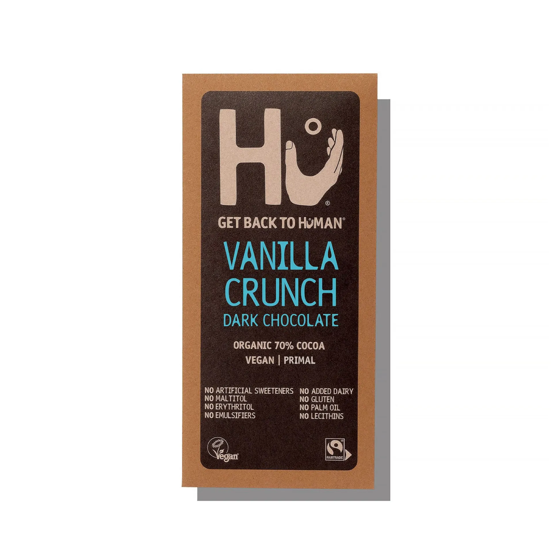 Hu Vanilla Crunch Dark Chocolate Bar 60g