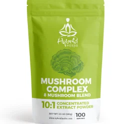Hybrid Herbs Organic Mushroom Complex Powder 30g 100g