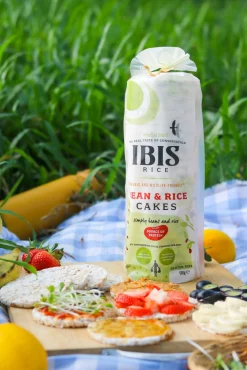 IBIS Organic Bean & Rice Cakes Original 130g