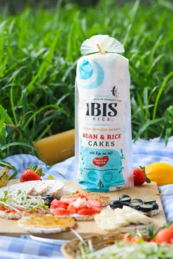 IBIS Organic Bean & Rice Cakes with Kep Sea Salt 130g
