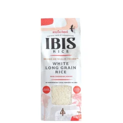 Ibis Organic White Long Grain Jasmine Rice 500g