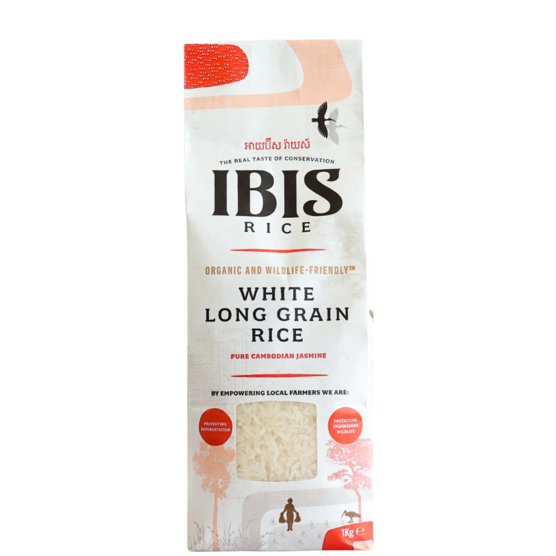 Ibis Organic White Long Grain Jasmine Rice 1Kg