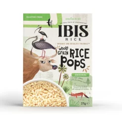 Ibis Organic Wholegrain Rice Pops- Natural 275g