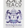 Joe's Tea Co. Ever-So-English Breakfast 15x Biodegradeable Pyramid Bags 15 bags