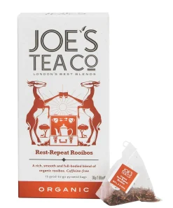 Joe's Tea Co. Rest-Repeat Rooibos 15x Biodegradeable Pyramid Bags 15 bags