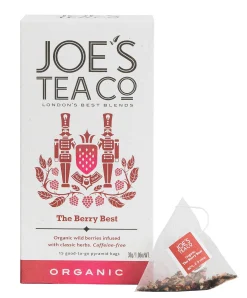 Joe's Tea Co. The Berry Best 15x Biodegradeable Pyramid Bags 15 bags
