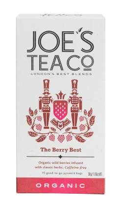 Joe's Tea Co. The Berry Best 15x Biodegradeable Pyramid Bags 15 bags