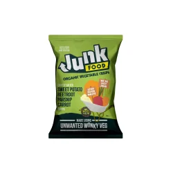 Junk Crisps Organic Vegetable Crisps 100g