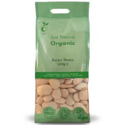 Just Natural Butter Beans 500g