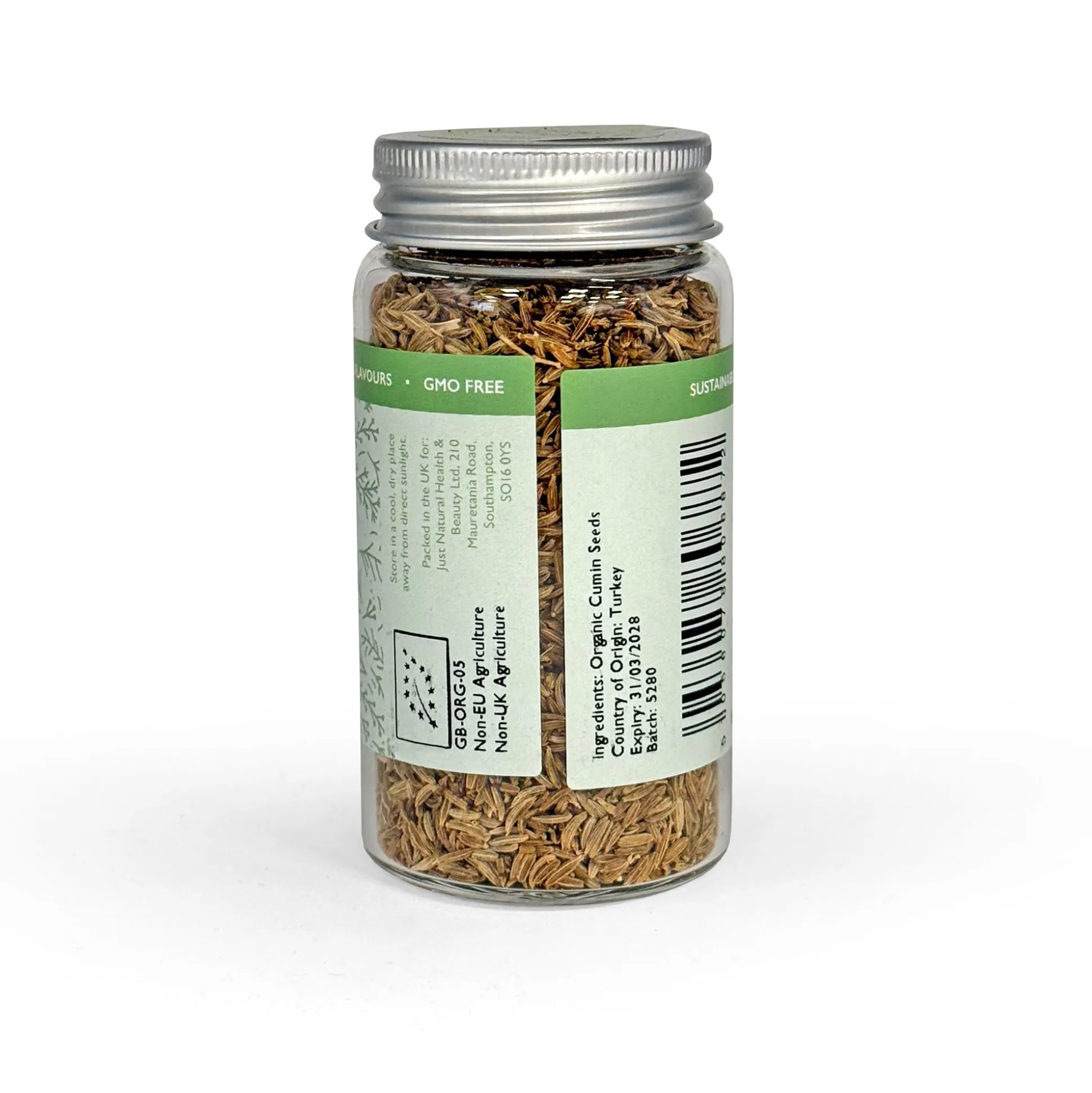 Just Natural Herbs Organic Cumin Seeds 50g