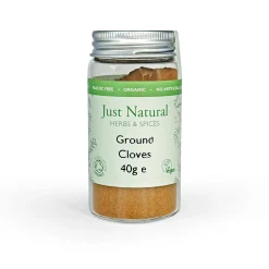 Just Natural Herbs Organic Ground Cloves 40g