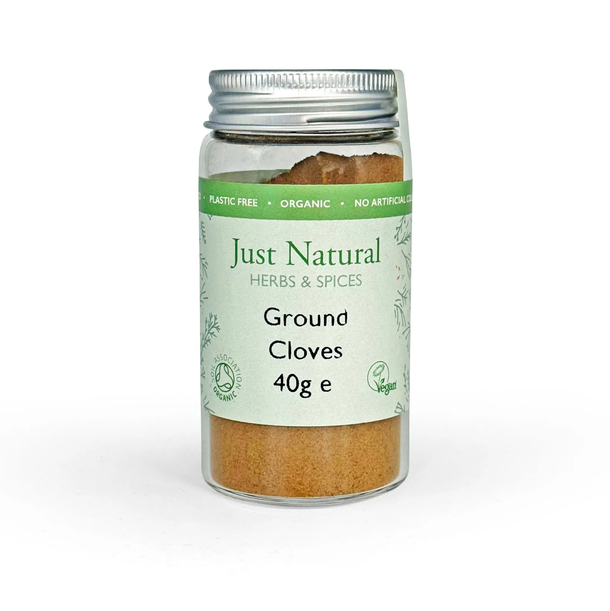 Just Natural Herbs Organic Ground Cloves 40g