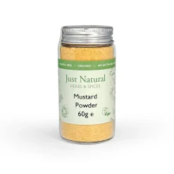 Just Natural Herbs Organic Mustard Powder 60g