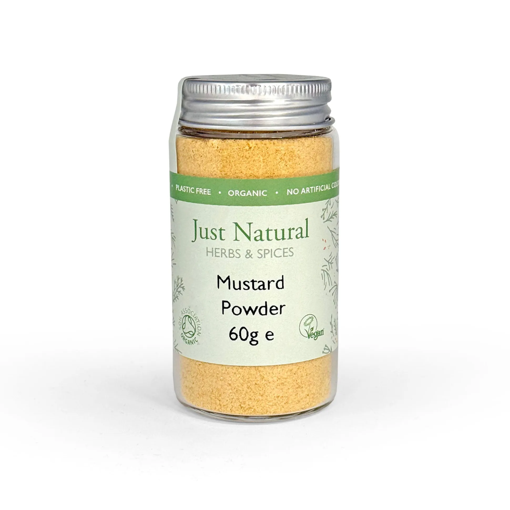 Just Natural Herbs Organic Mustard Powder 60g