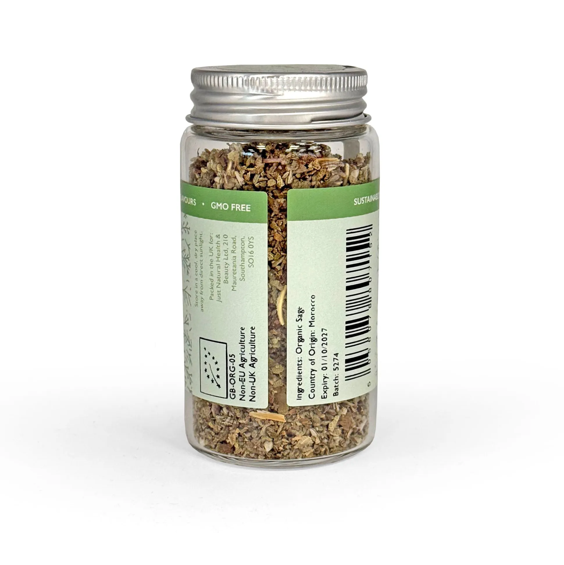 Just Natural Herbs Organic Sage 14g