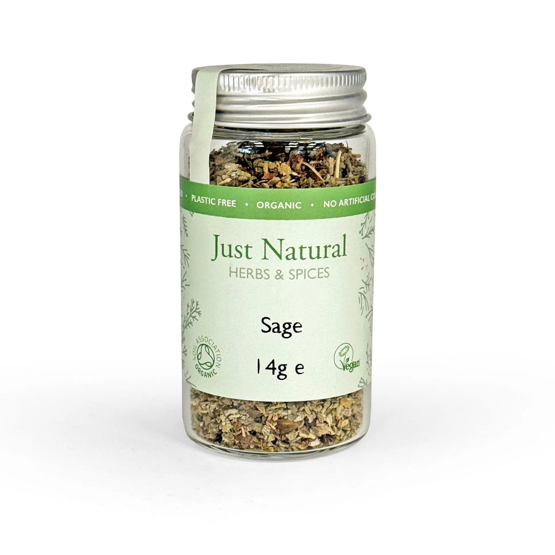Just Natural Herbs Organic Sage 14g