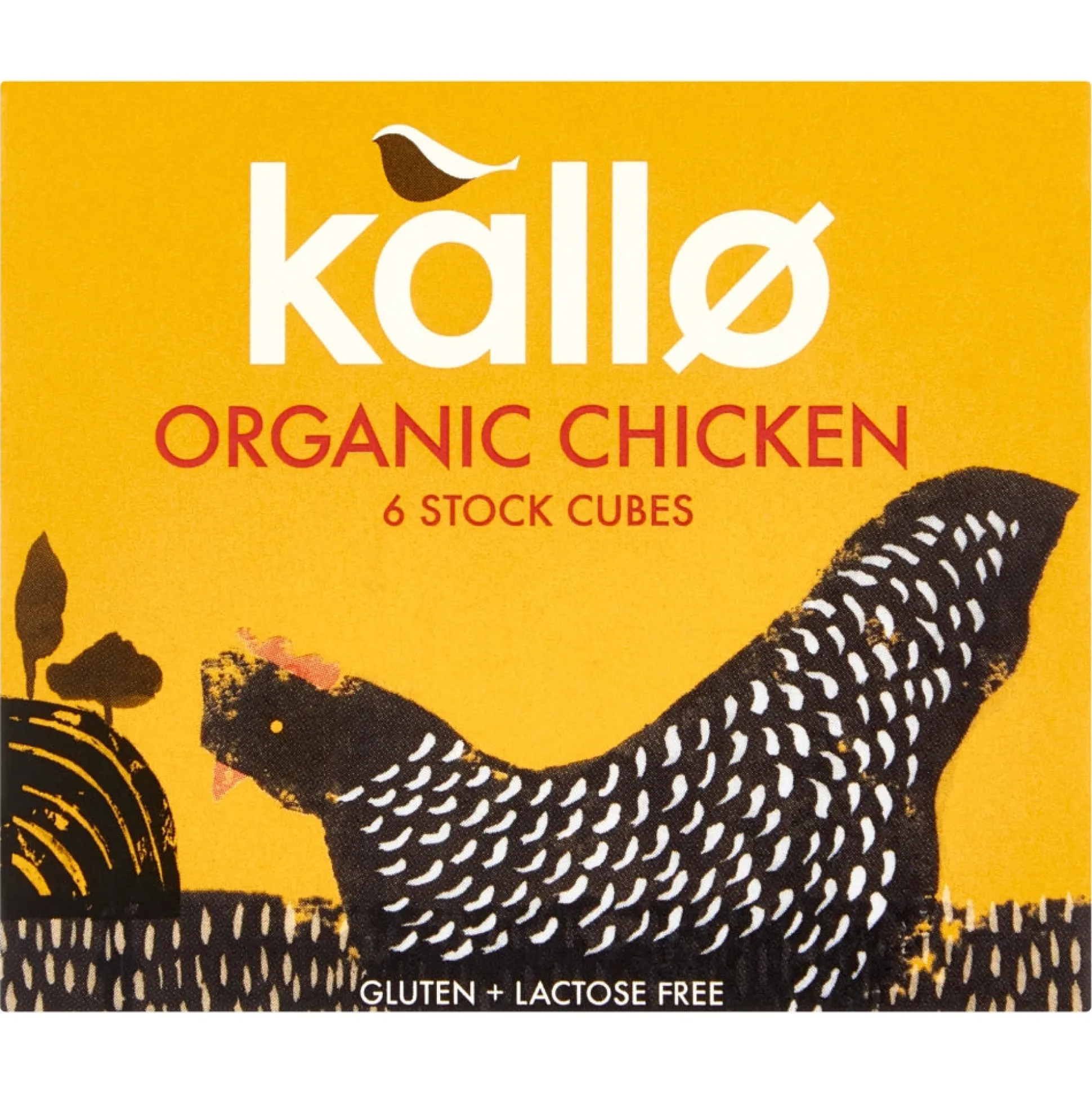 Kallo Organic Chicken Stock Cube 66g