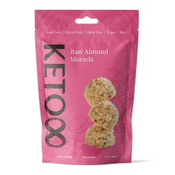 Keto8 Raw Almond Morsels 120g