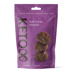Keto8 Raw Cacao Morsels 128g
