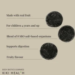 Kiki Body Biotic For Children Real Fruit Gummies 30 Gummies