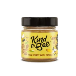 Kind to Bee Honey with Fresh Ginger Root 250g