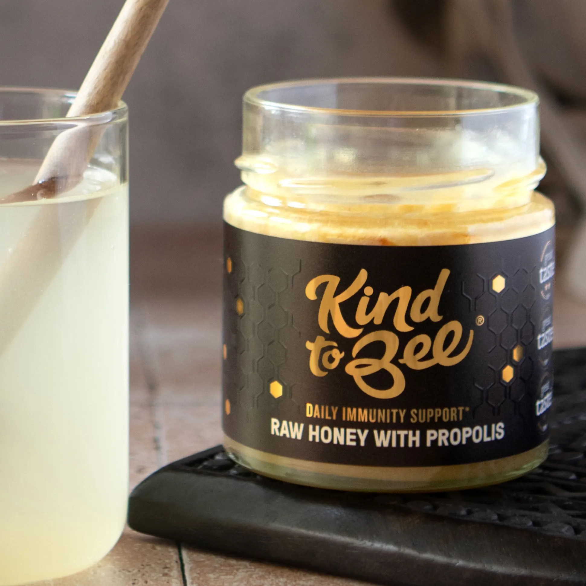 Kind to Bee Honey with Propolis 250g